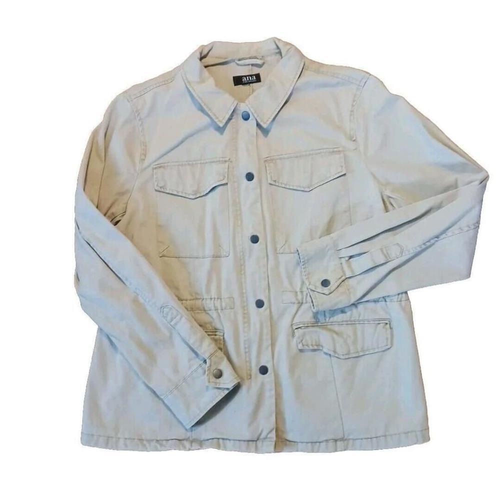 A New Approach Anorak Jacket Khaki Women's Large